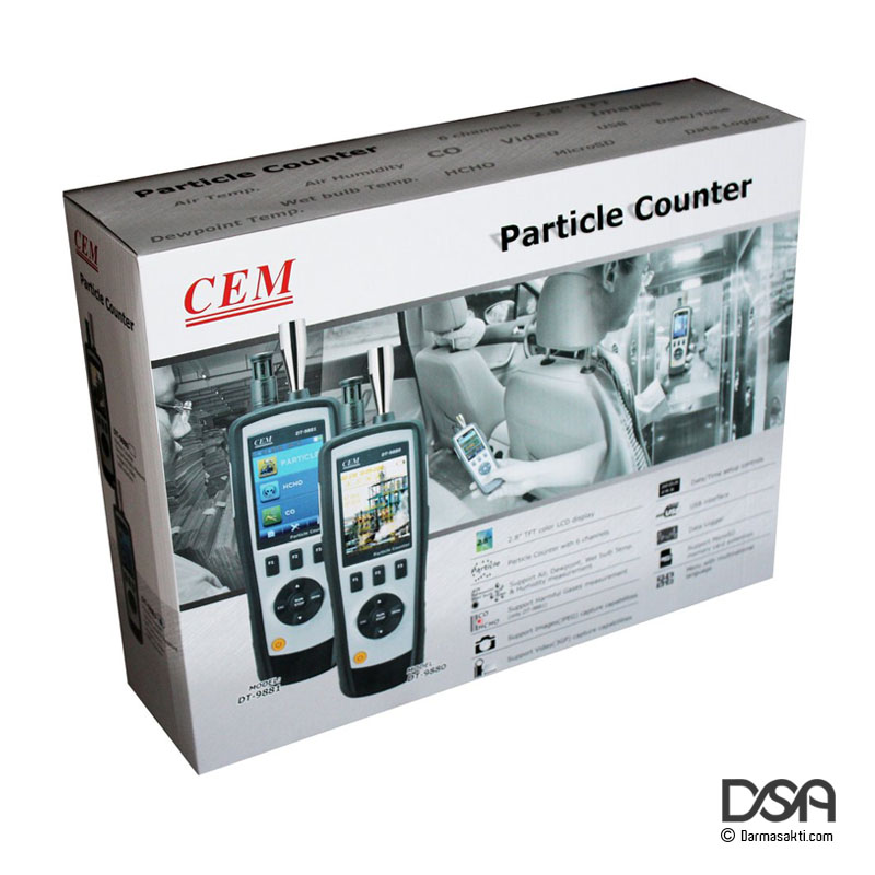 CEM DT-9881 Particle Counter CEM DT-9881 Particle Counter - Gambar 5