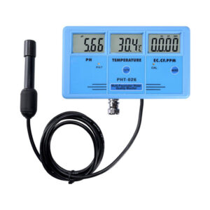 Digital 3LCD Water Analysis 6 in 1 - Ukur Temperature ORP, PH, CF, EC, TDS.