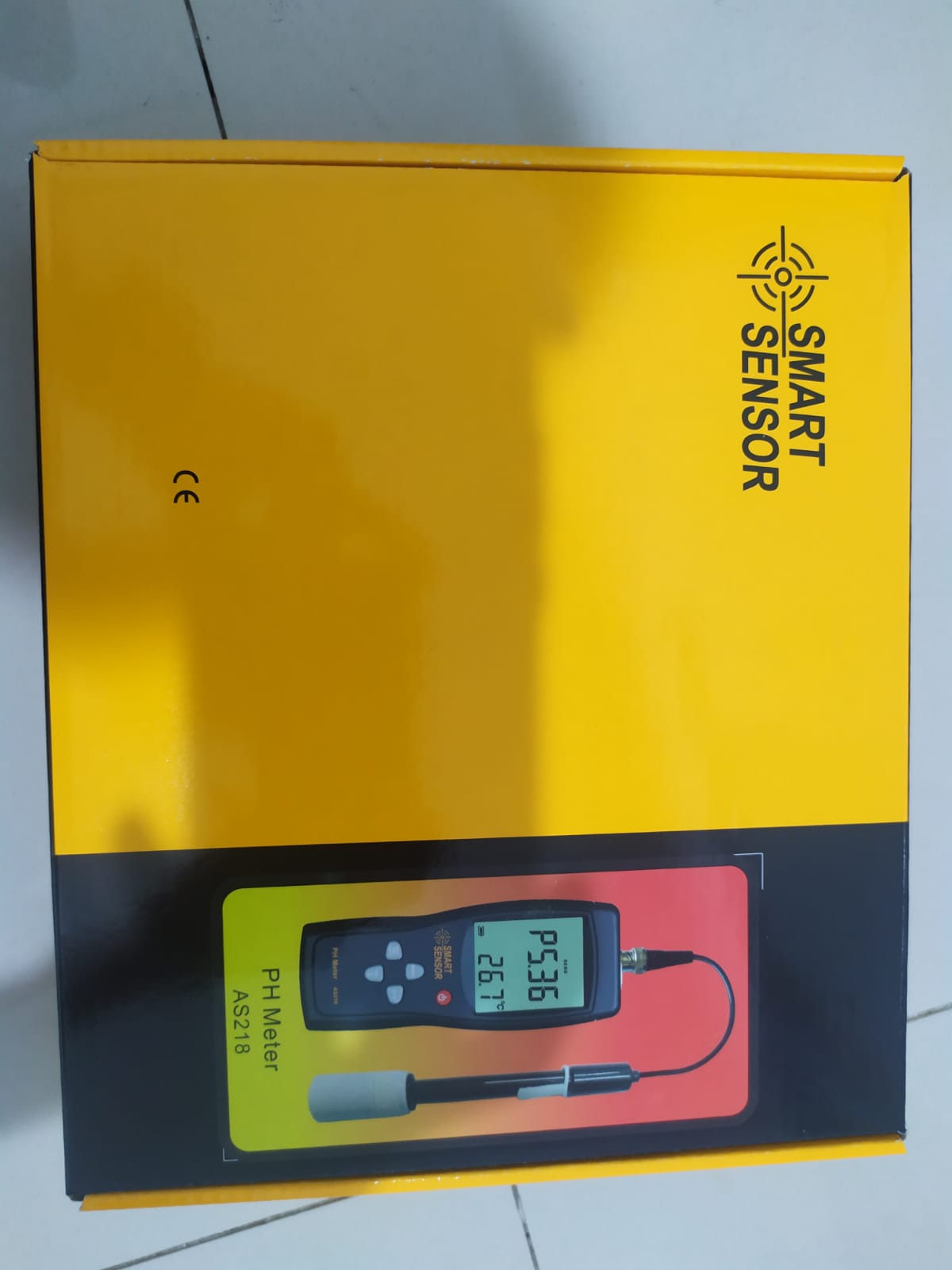 Smart Sensor AS-218 Digital PH Meter with Calibration Certificate Smart Sensor AS-218 1