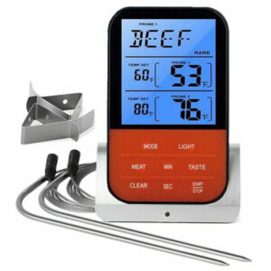 Digital Wireless Food Thermometer with Timer FTO