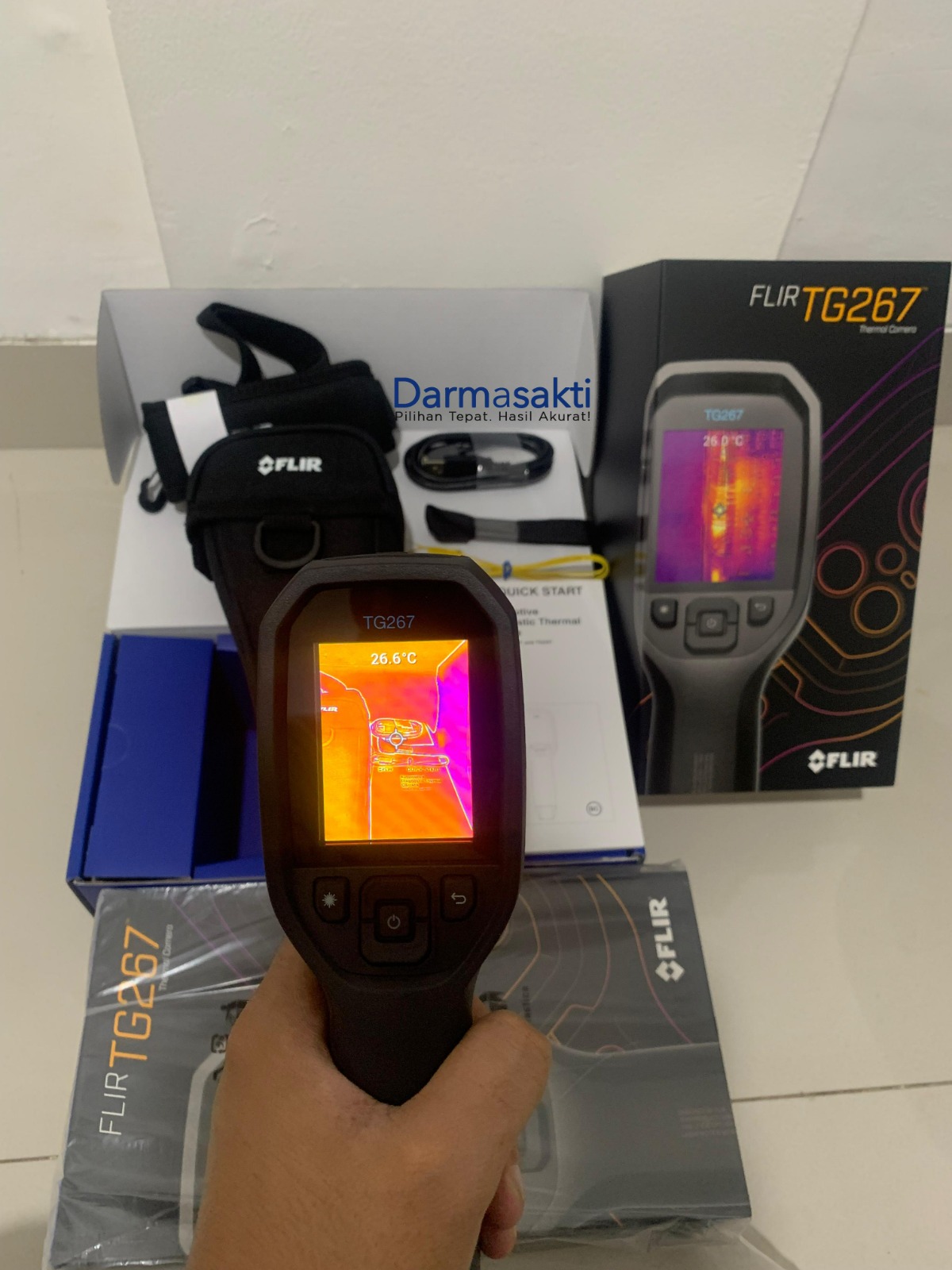 Flir TG267 Thermal Imaging Camera Replace TG165 Flir TG267 Thermal Imaging 2 - Copy