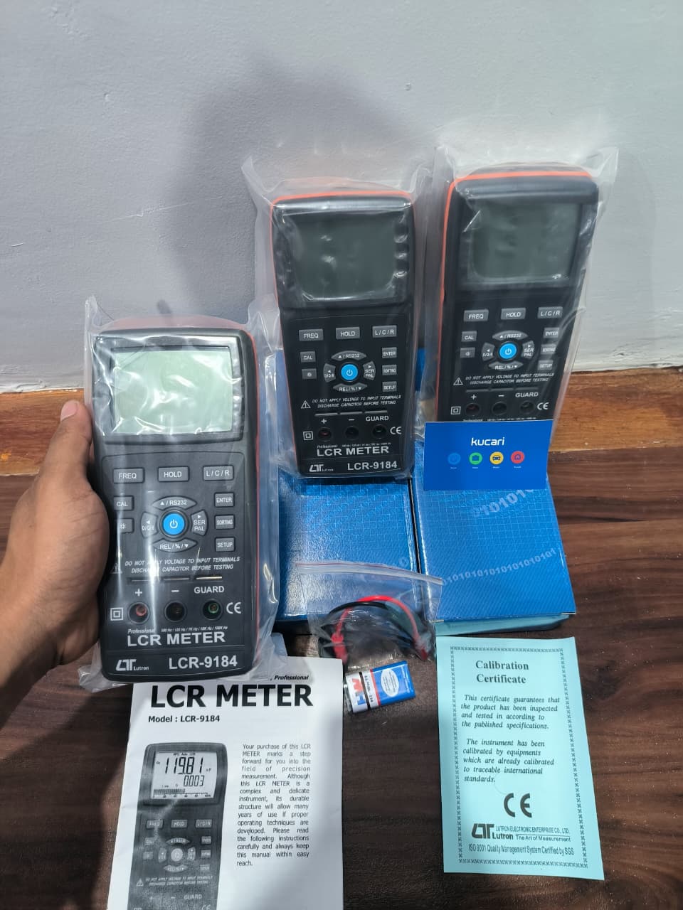 LUTRON LCR9184 Digital LCR Meter LUTRON LCR9184 Digital LCR Meter 3