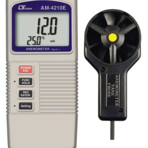Lutron AM 4210E Type K-J Temperature Anemometer