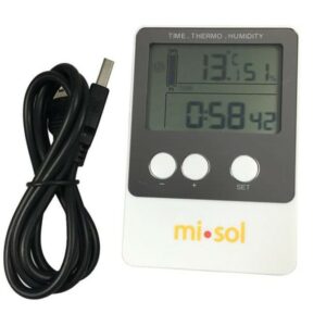 MiSol DS102 Temperature Humidity Data Logger contoh gambar