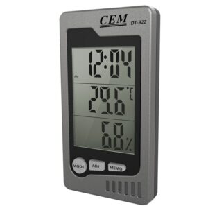 CEM DT-322 Temperature & Humidity Meter contoh gambar