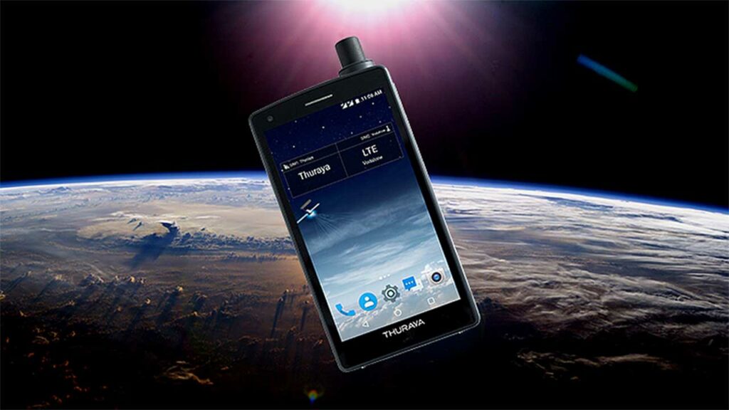 X5-Touch Smart Sat Phone, Free Sim Card Contoh gambar (1)