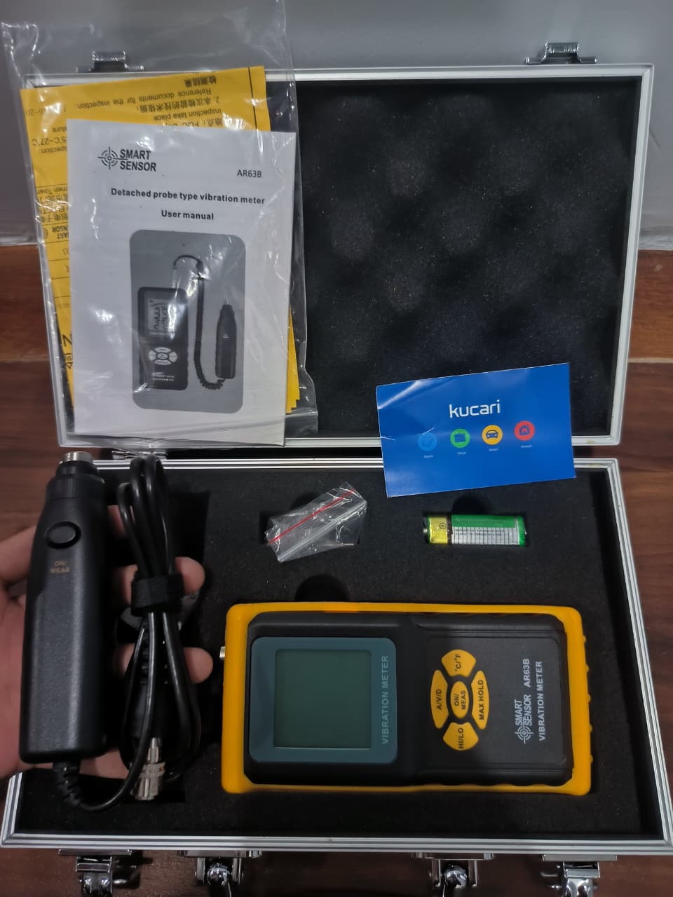 Smart Sensor AR63B Vibration Meter Smart Sensor AR63B Vibration Meter 1