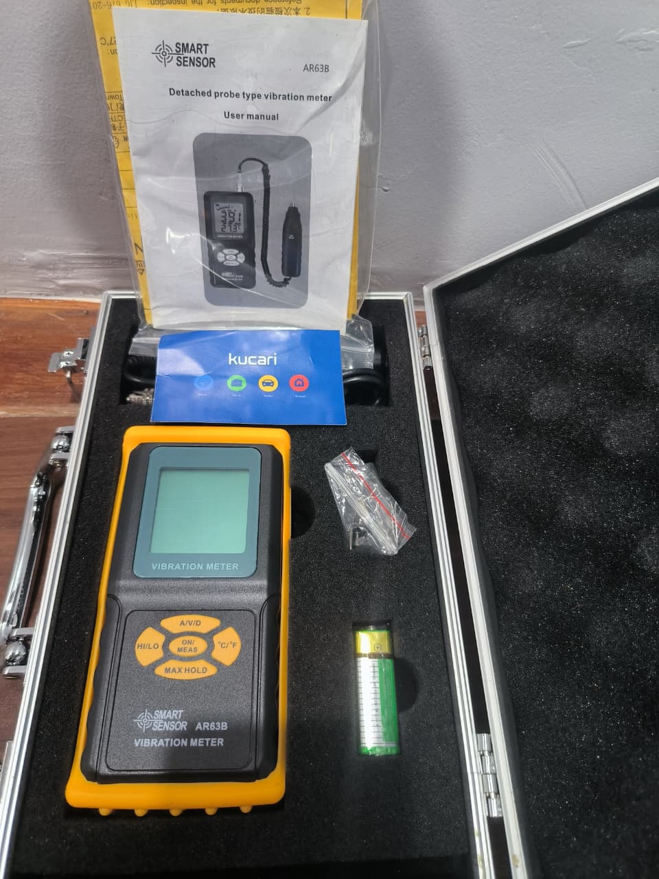 Smart Sensor AR63B Vibration Meter Smart Sensor AR63B Vibration Meter 5