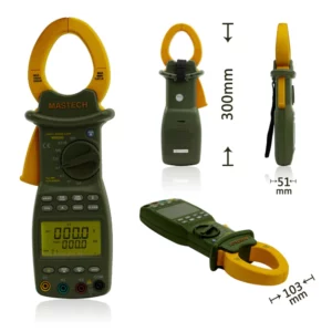 Mastech MS2203 Three Phase Power Clamp Meter contoh gambar