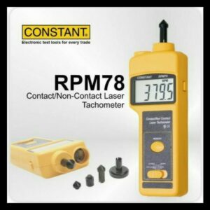Constant Laser Digital Contact Non Contact Tachometer RPM78 Contoh Gambar