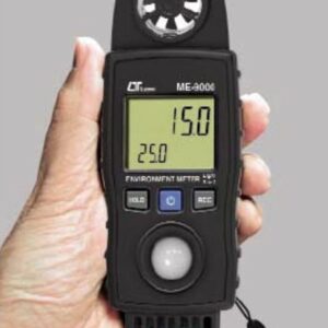 Lutron ME-9000 Environment 9in1 Anemometer Light Lux Meter Contoh Gambar