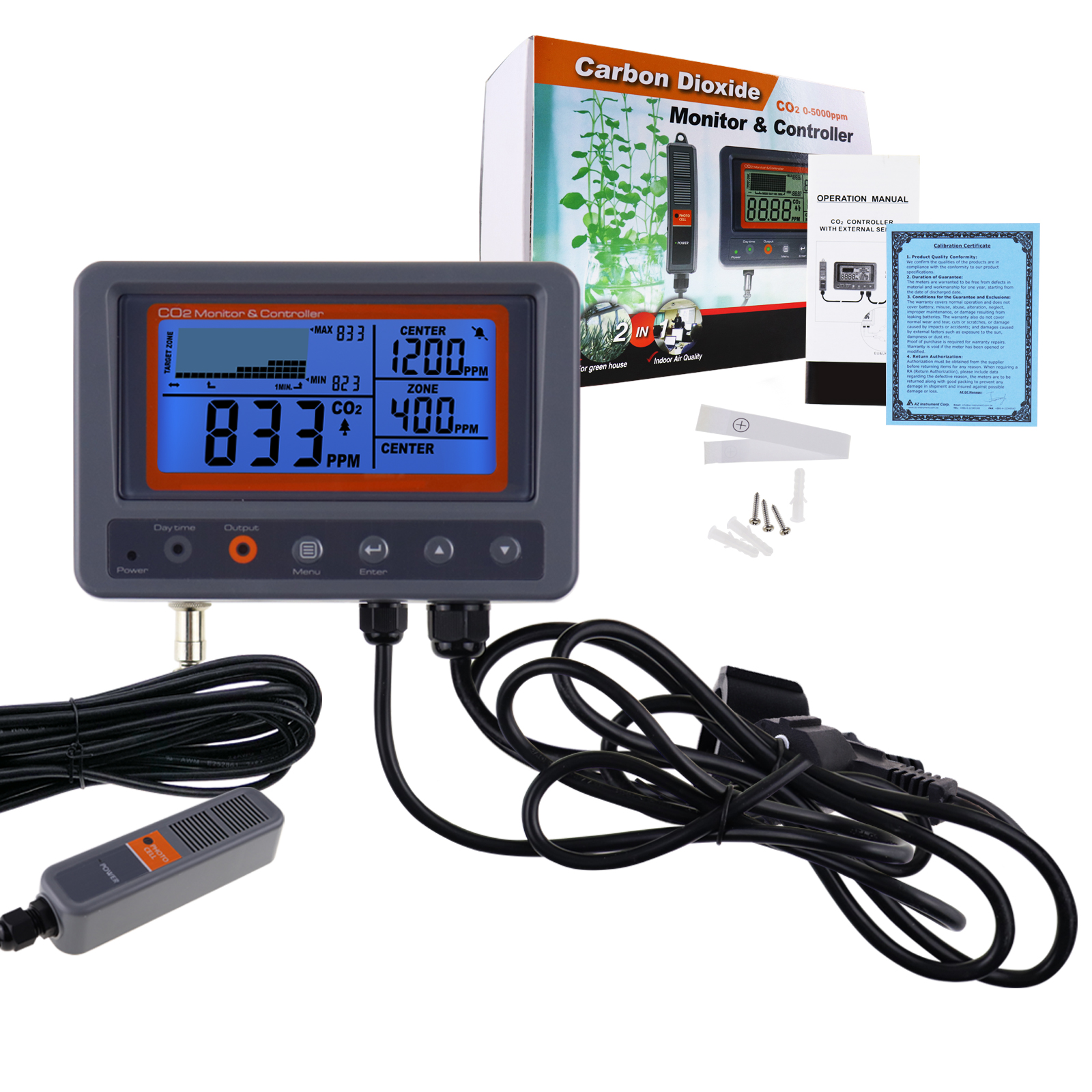 AZ Instrument 7530 CO2 Controller AZ Instrument 7530 CO2 Controller - Gambar 3