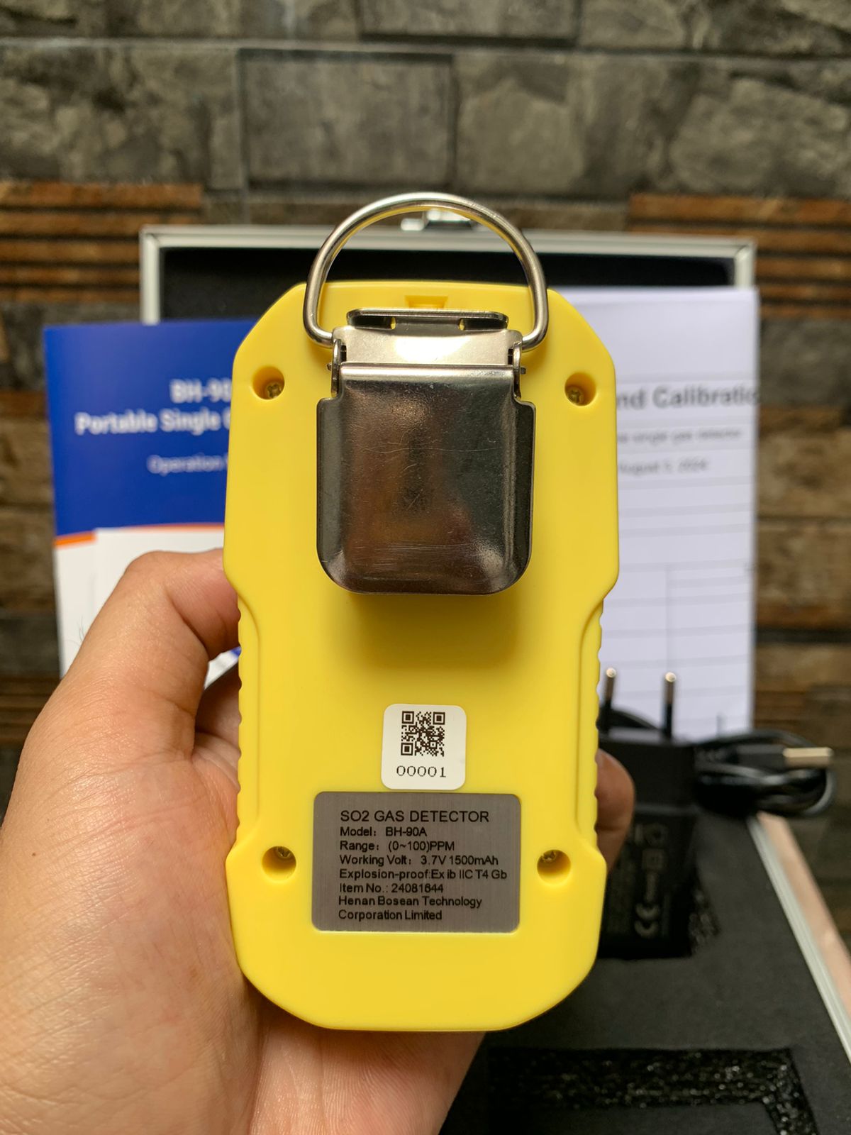 Bosean Gas Detector Sulfur Dioxide SO2 Bosean Gas Detector Sulfur Dioxide SO2 Contoh Gambar(1)