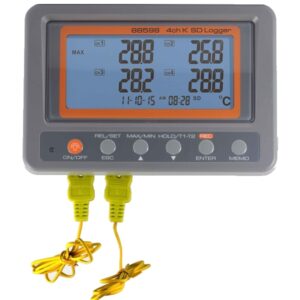 AZ Instrument 88598 Datalloger Temp. 4 Ch Contoh Gambar