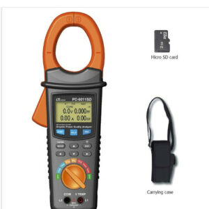Lutron PC-6011SD Tang Ampere 3-Phase Clamp Power Analyzer Contoh Gambar