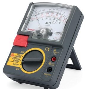 Sanwa DM1009S Analog Insulation Tester 1000V Contoh Gambar