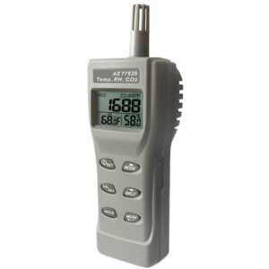 AZ Instrument 77535 CO2 Meter Detector, Gas Detector, Kelembaban