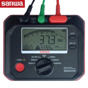 Sanwa MG5000 High Voltage Insulation Contoh Gambar