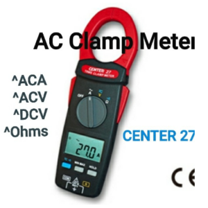 CENTER 27 Tang Ampere Meter (AC1000A) AC Clamp Meter