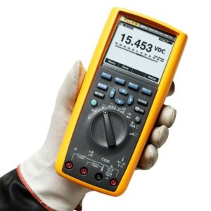 Fluke 287 True-RMS Electronics Logging Multimeter Contoh Gambar