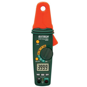Extech 380950-NIST Clamp Meter Mini 80A, AC/DC w/NIST