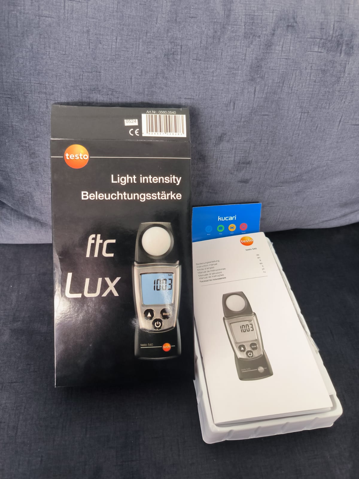 Testo 540 Lux Meter Testo 540 Lux Meter