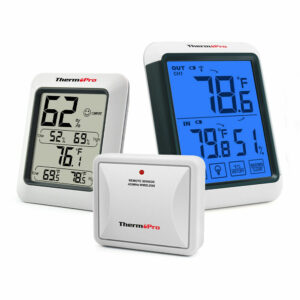Thermometer Hygrometer TP50 ThermoPro Humidity RH Contoh Gambar