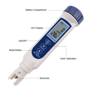AZ Instrument 8373 Salinity:TDS Pen Contoh Gambar