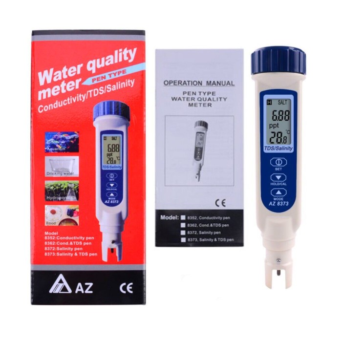 AZ Instrument 8373 Salinity/TDS Pen AZ Instrument 8373 Salinity:TDS Pen Contoh Gambar(1)