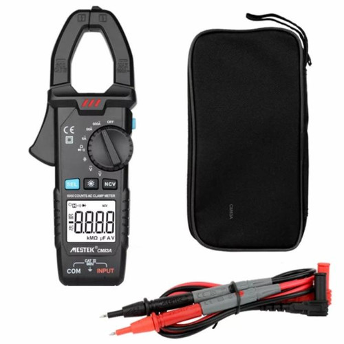 Mestek CM83A Digital Clamp Meter AC DC Tang Ampere Mestek CM83A Digital Clamp Meter AC DC Tang Ampere Contoh Gambar(1)
