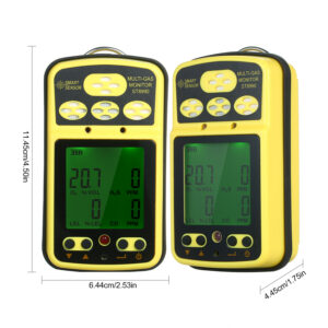 Smart Sensor ST8990 Gas Detector Multi 4in1 Contoh Gambar
