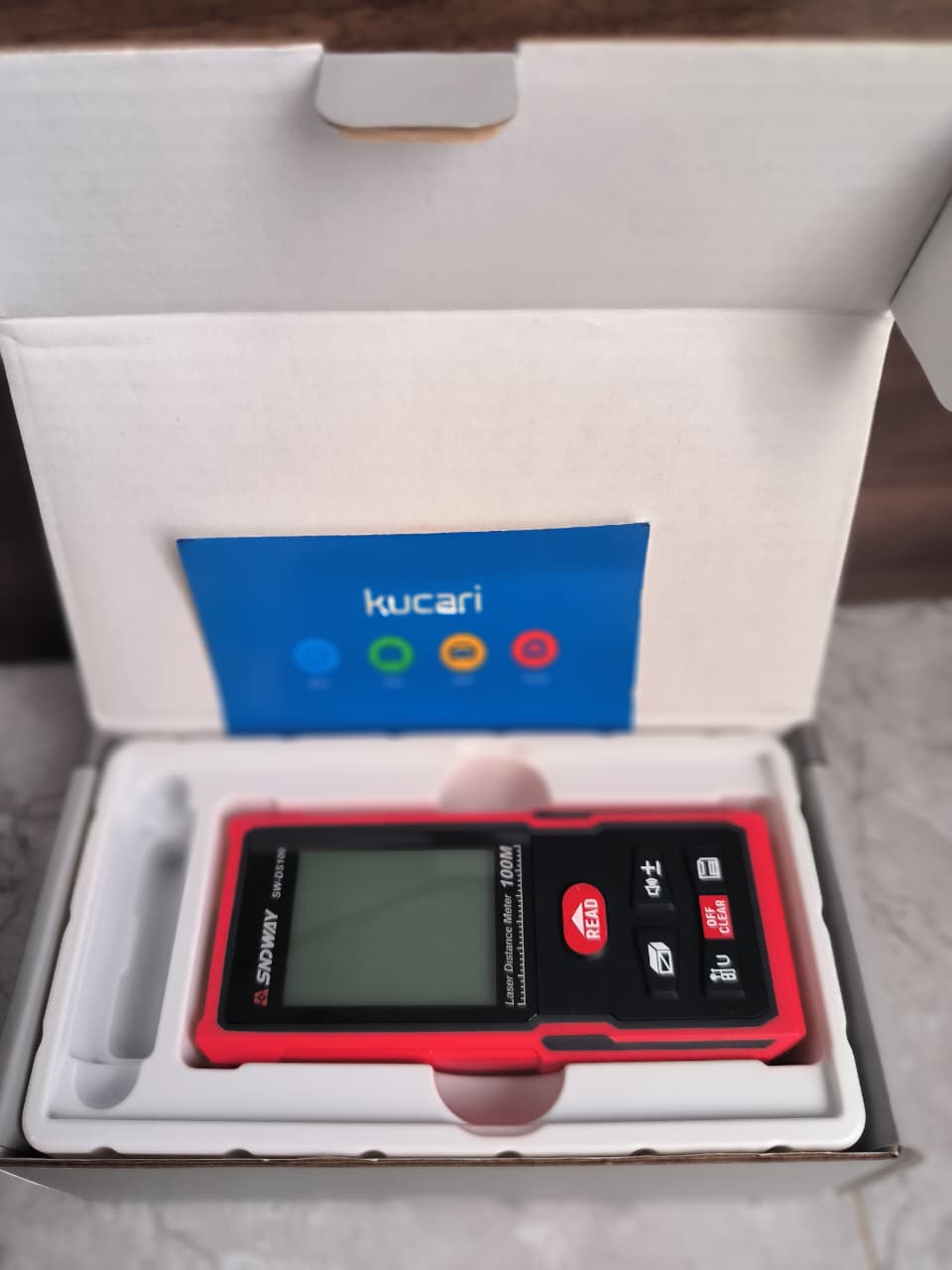 Sndway SW DS100 Laser Digital Rangefinder Distance Meter Sndway SW DS100 2