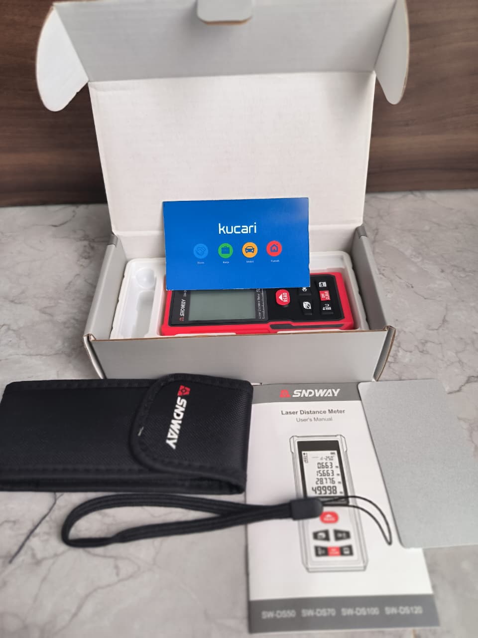 Sndway SW DS100 Laser Digital Rangefinder Distance Meter Sndway SW DS100 4