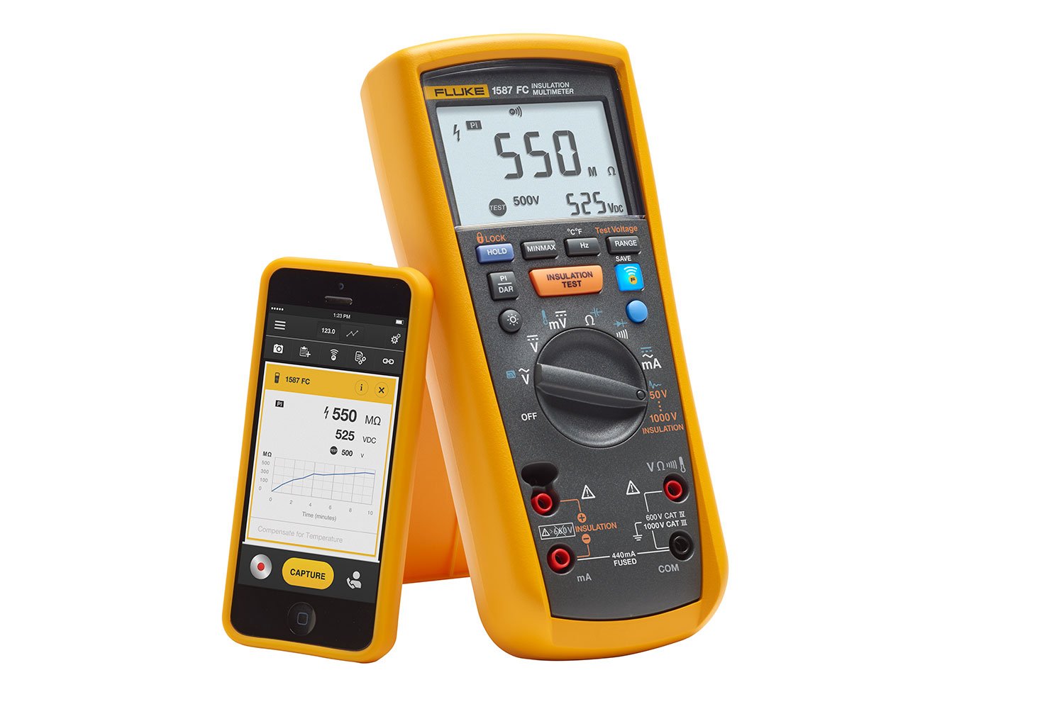 Fluke 1587 FC Insulation Multimeter Fluke 1587 FC Insulation Multimeter - Gambar 2