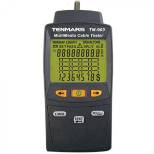 Tenmars TM-903 Multimedia LAN Cable Tester Contoh Gambar