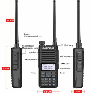Baofeng BF-H6 10W HT Dualband Handy Talky Contoh Gambar