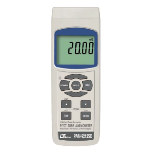 Lutron PAM-9212SD Pitot Tube Datalogger Anemometer