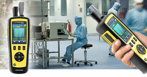 particle counter banner