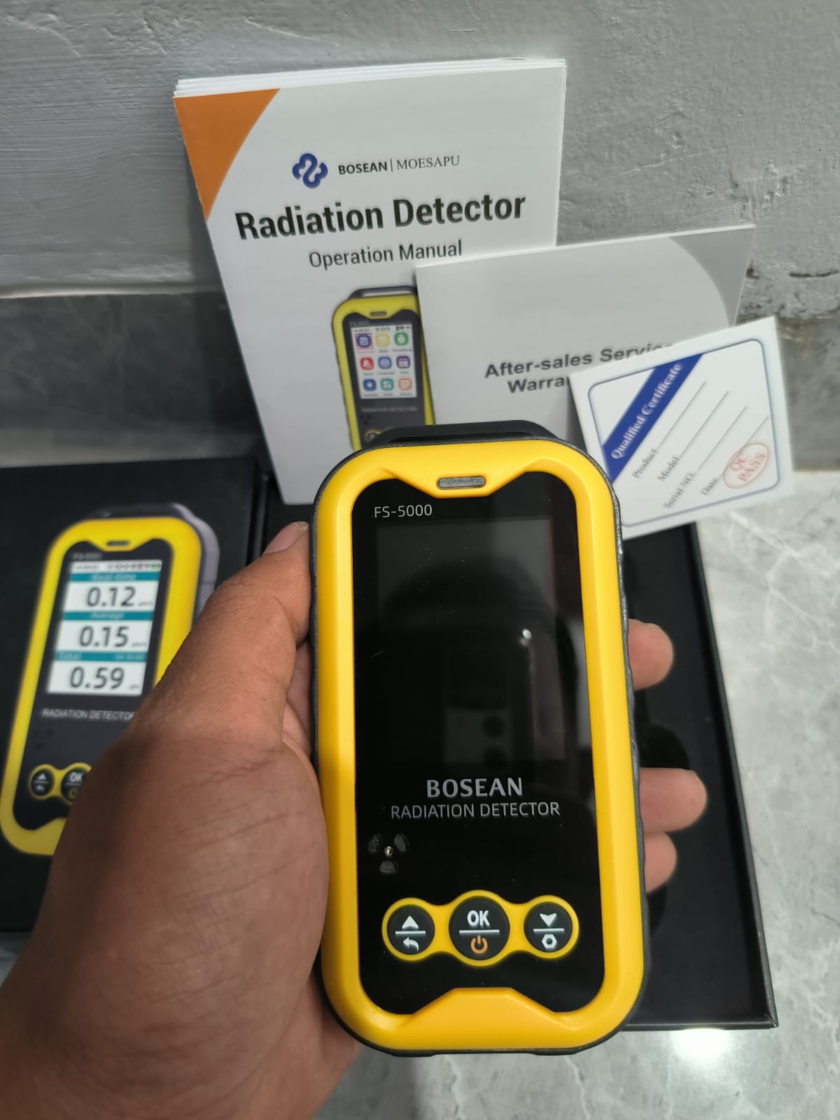 Bosean FS-5000 Nuclear Radiation Detector Dosimeter Bosean FS-5000 2