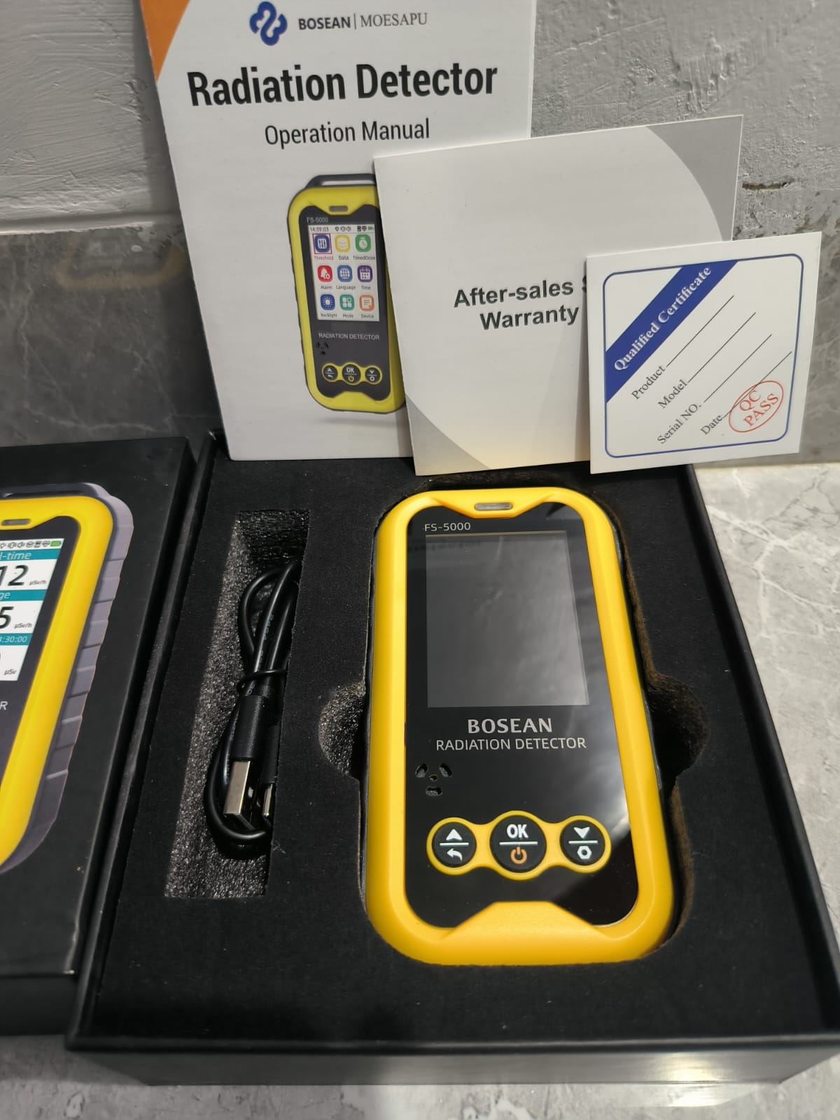 Bosean FS-5000 Nuclear Radiation Detector Dosimeter Bosean FS-5000