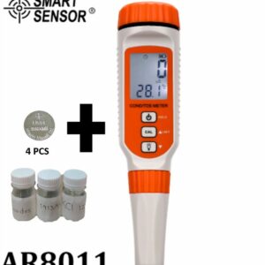 Smart Sensor AR8011 Digital Conductivity Meter KCL+Baterai Contoh Gambar(3)