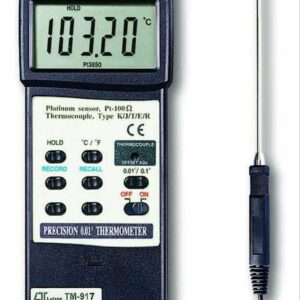 Lutron TM-917 Thermometer With TP-100 Temperature probe Contoh Gambar