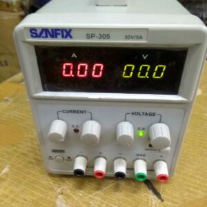 Sanfix SP-305 Power Supply DC 0-30V 0 -5A , 5V 1A Contoh Gambar