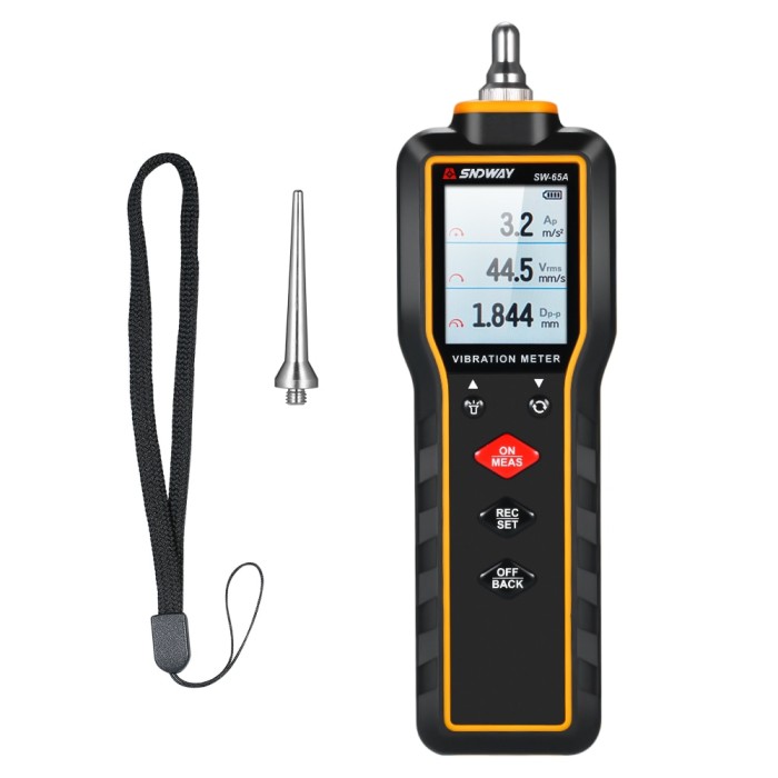 Sndway SW65A Vibration Meter Sndway SW65A Vibration Meter Contoh Gambar