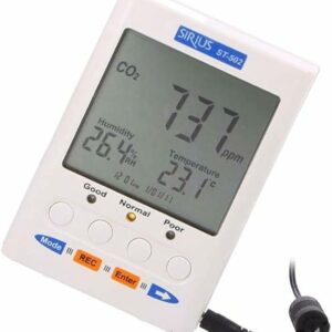 Tenmars ST-502 Air Quality Indoor CO2:Temp:Humidity Monitor Contoh Gambar(1)
