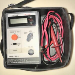 Kyoritsu 3001B Digital Insulation Megger 1000V Contoh Gambar