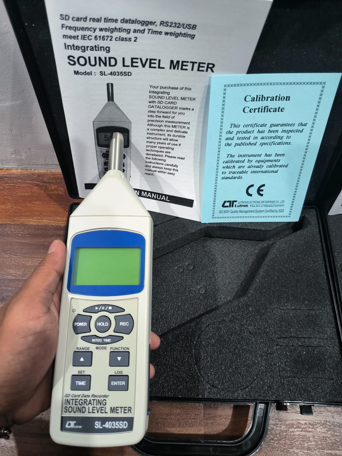 Lutron SL-4035SD Sound Level Meter Lutron SL-4035SD Sound Level Meter 2