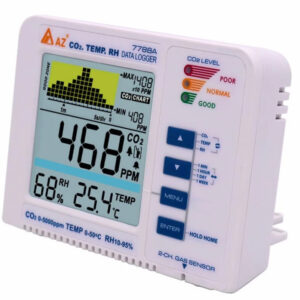 AZ Instrument AZ7788A 3 in 1 Desktop Carbon Dioxide Datalogger