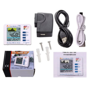 AZ Instrument AZ7788A 3 in 1 Desktop Carbon Dioxide Datalogger Contoh Gambar