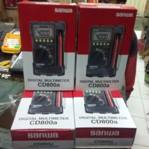 Sanwa CD800a Digital Multimeter Contoh Gambar